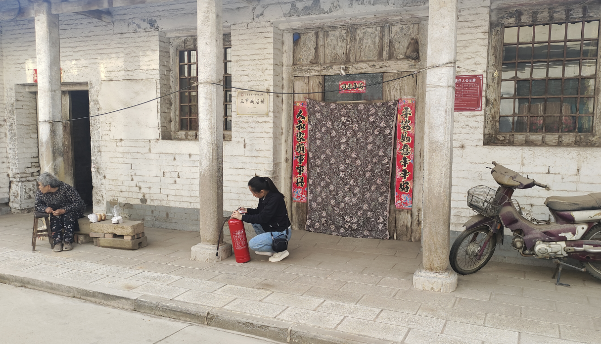 三甲镇加强文物安全检查筑牢文物安全防线